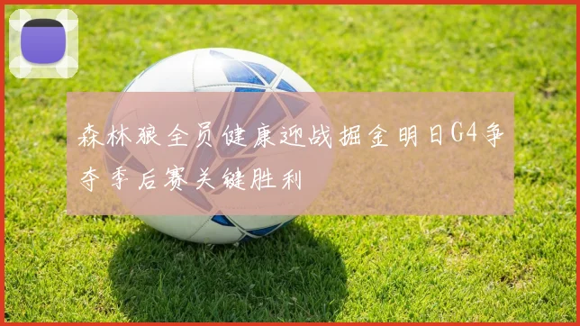森林狼全员健康迎战掘金明日G4争夺季后赛关键胜利